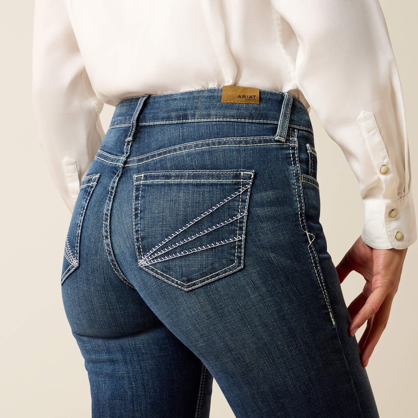 Trouser Perfect Rise Aisha Wide Leg Jean Women | Ariat online