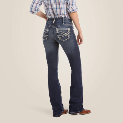 R.E.A.L. Mid Rise Stretch Entwined Boot Cut Jean Women | Ariat outlet