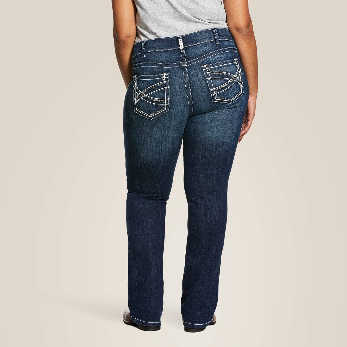 R.E.A.L. Mid Rise Stretch Entwined Boot Cut Jean Women | Ariat outlet