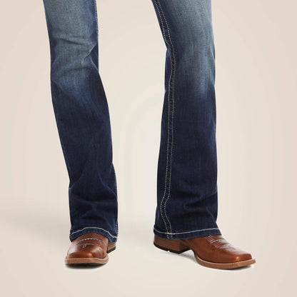R.E.A.L. Mid Rise Stretch Entwined Boot Cut Jean Women | Ariat outlet