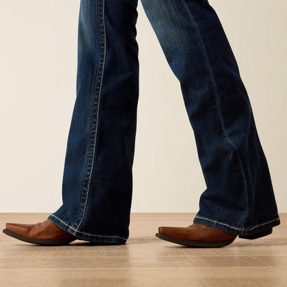 R.E.A.L. Mid Rise Stretch Entwined Festival Boot Cut Jean Women | Ariat online shop