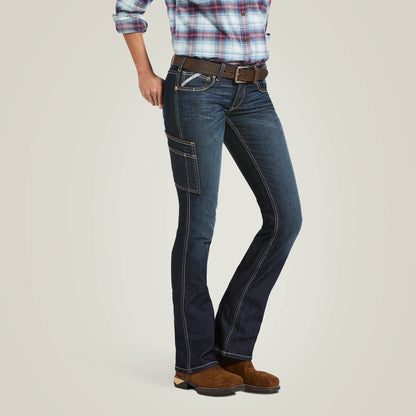 Rebar Mid Rise DuraStretch Riveter Boot Cut Jean Women | Ariat outlet