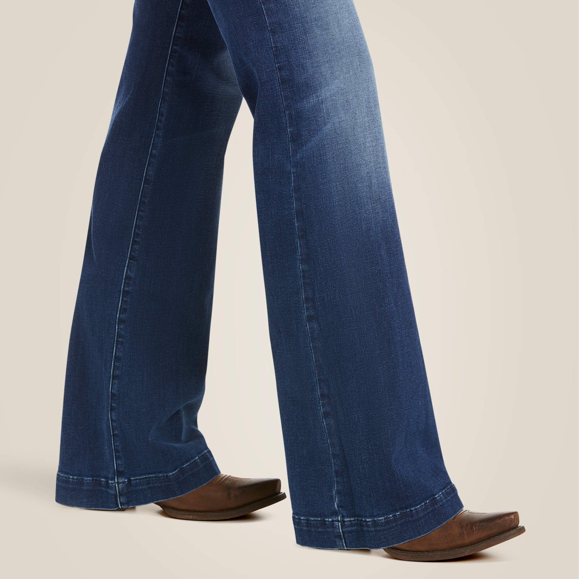 Trouser Mid Rise Stretch Kelsea Wide Leg Jean Women | Ariat for sale