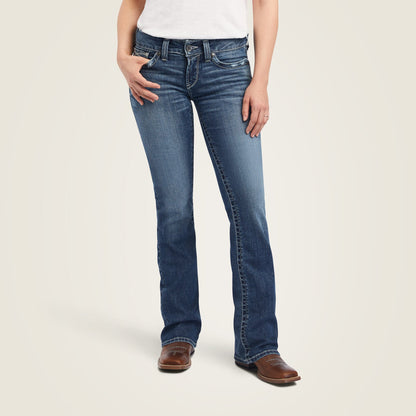 R.E.A.L. Mid Rise Raquel Boot Cut Jean Women | Ariat outlet