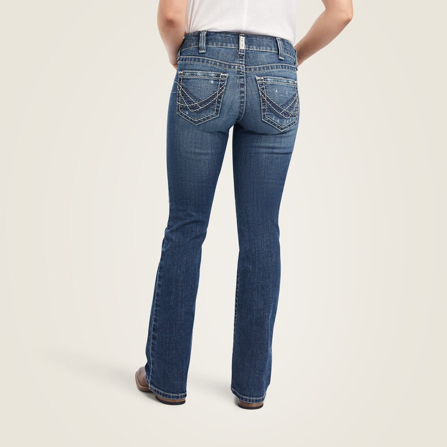 R.E.A.L. Mid Rise Raquel Boot Cut Jean Women | Ariat outlet
