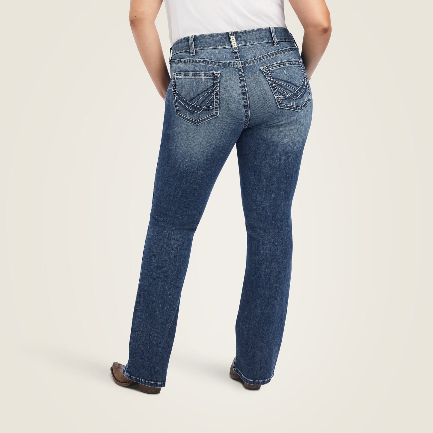 R.E.A.L. Mid Rise Raquel Boot Cut Jean Women | Ariat outlet