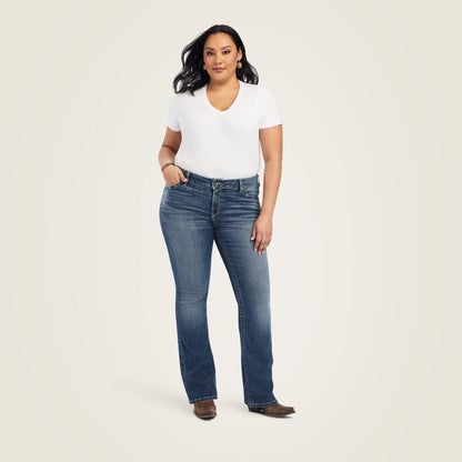 R.E.A.L. Mid Rise Raquel Boot Cut Jean Women | Ariat outlet