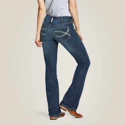 R.E.A.L. Mid Rise Arrow Fit Stretch Shayla Boot Cut Jean Women | Ariat on sale