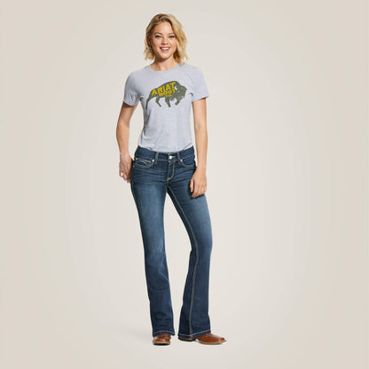 R.E.A.L. Mid Rise Arrow Fit Stretch Shayla Boot Cut Jean Women | Ariat on sale
