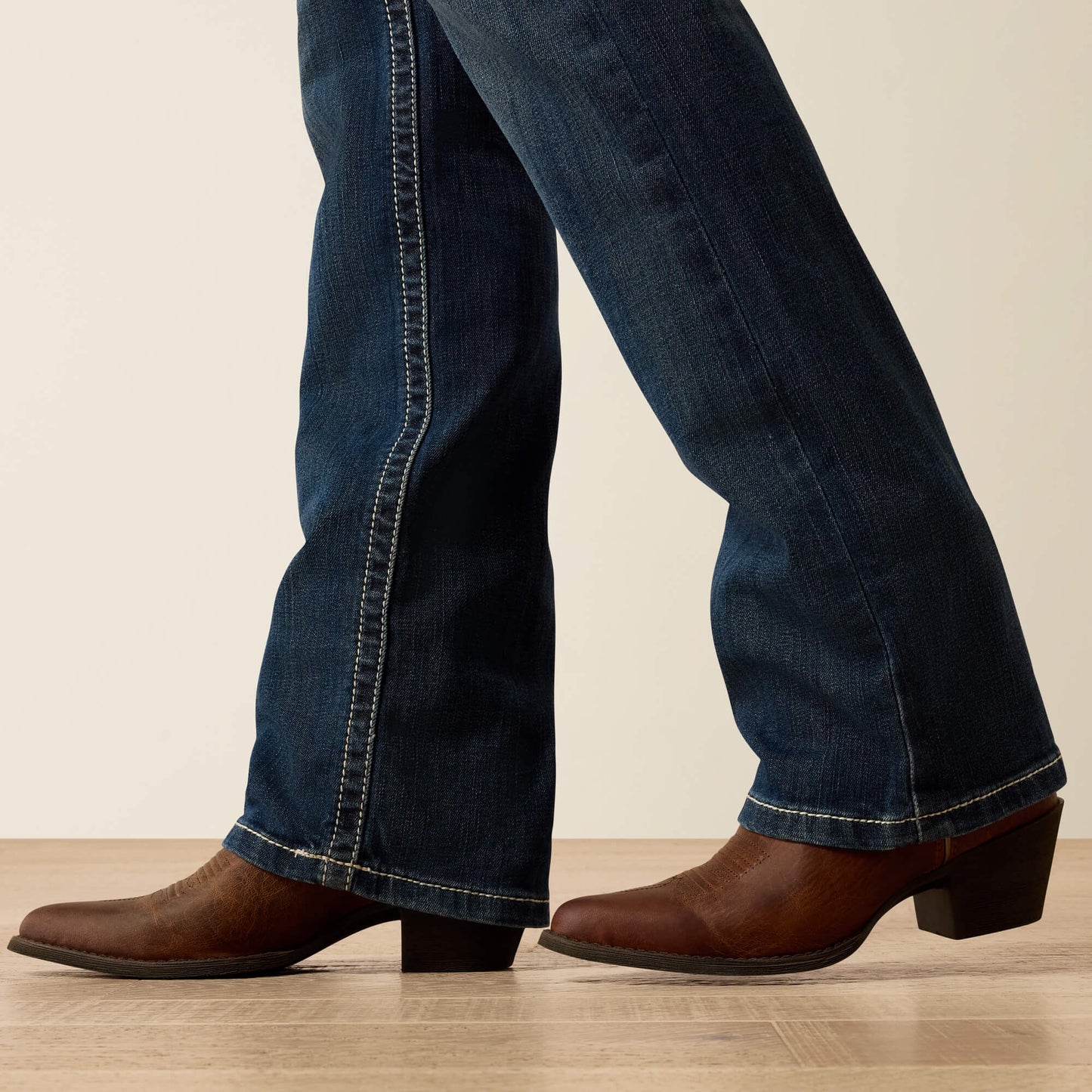 R.E.A.L. Mid Rise Stretch Ivy Stackable Straight Leg Jean Women | Ariat discount