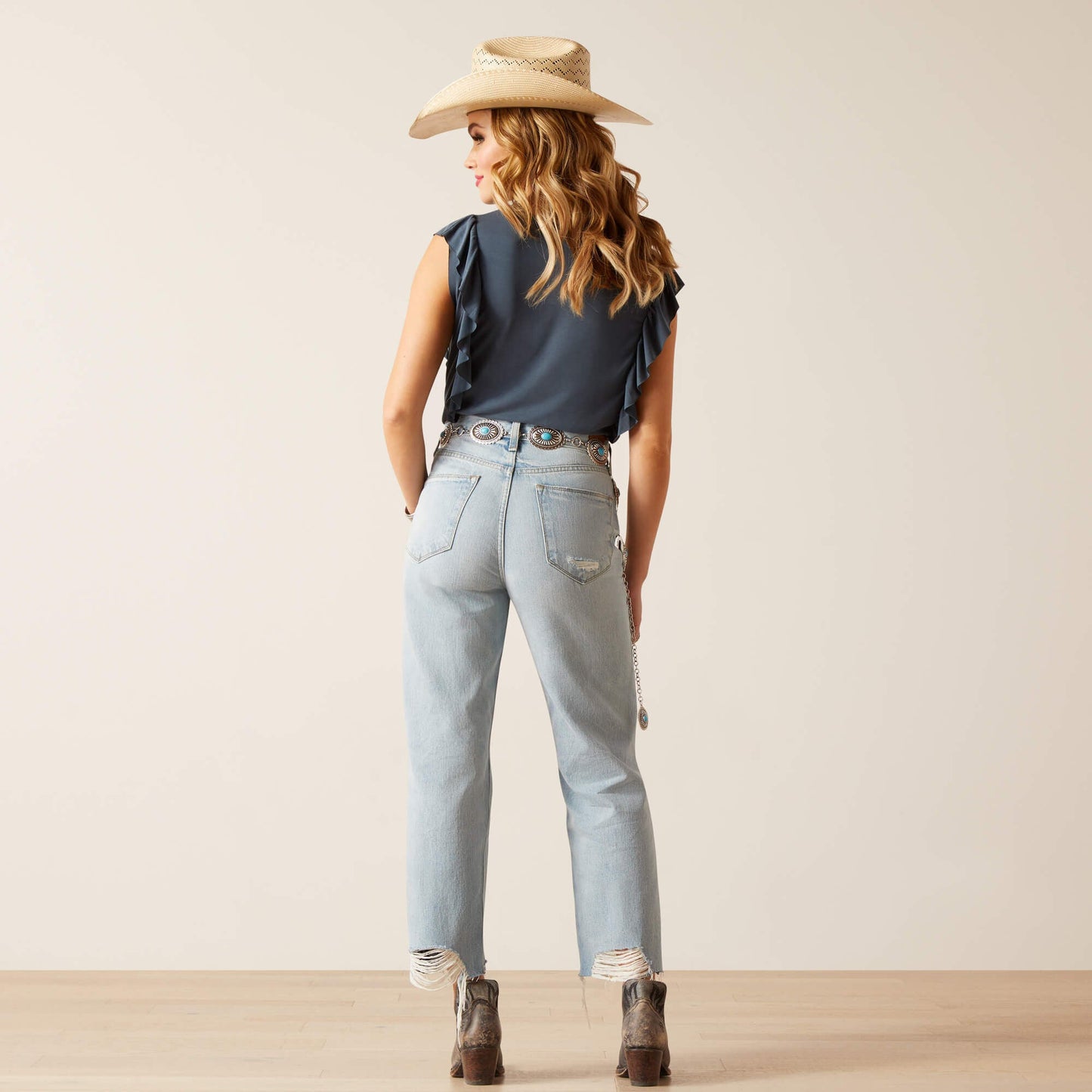 Ultra High Rise Tomboy Straight Jean Women | Ariat outlet