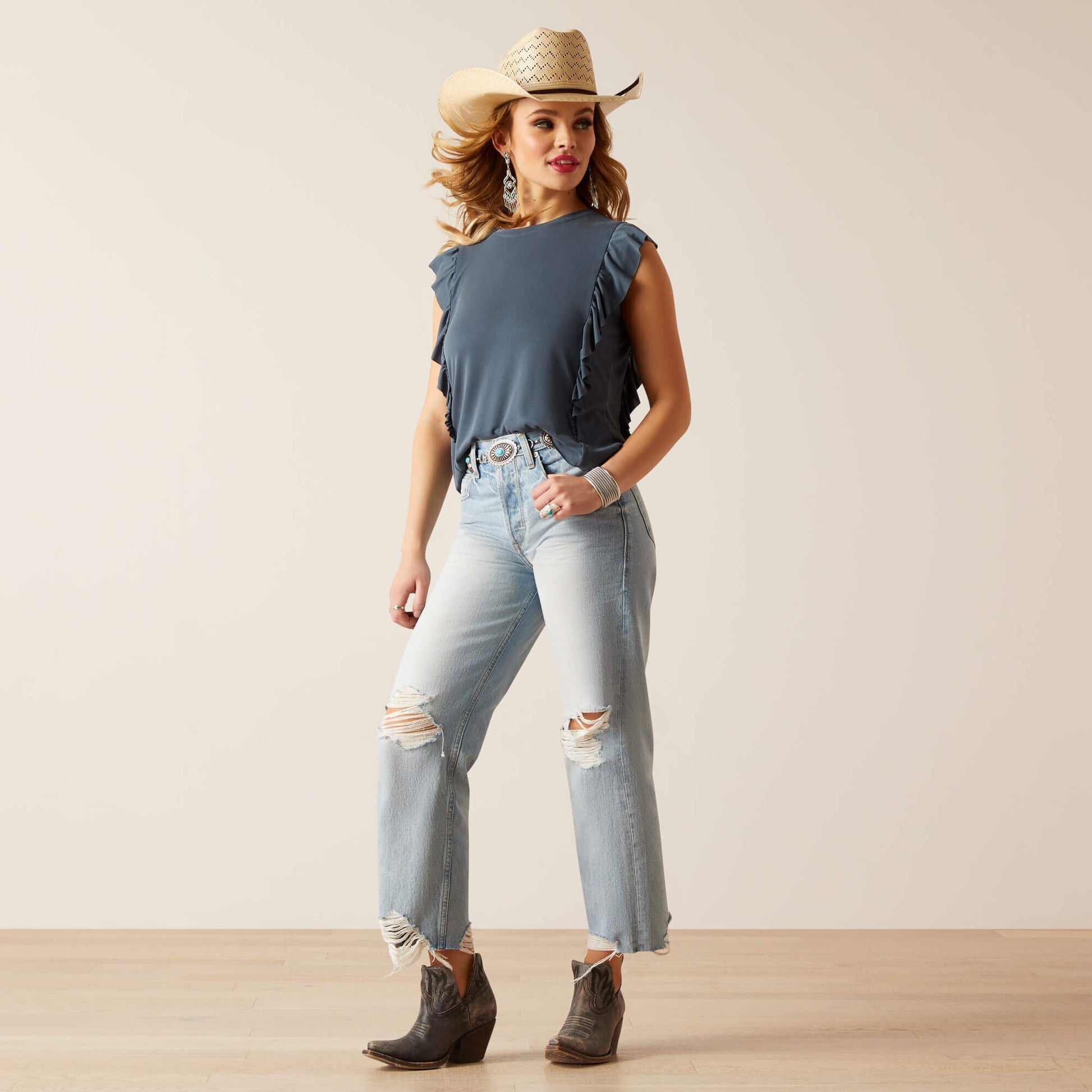 Ultra High Rise Tomboy Straight Jean Women | Ariat outlet