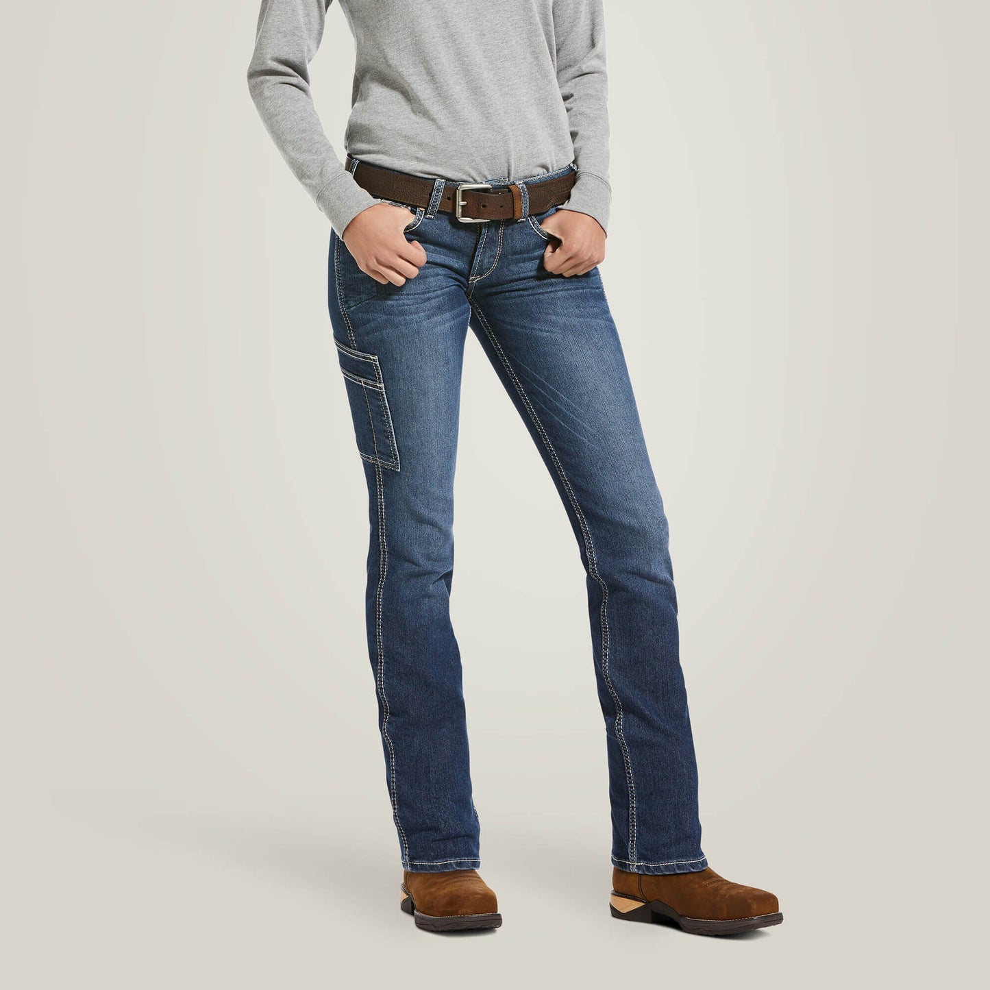 Rebar DuraStretch Riveter Straight Leg Jean Women | Ariat sale