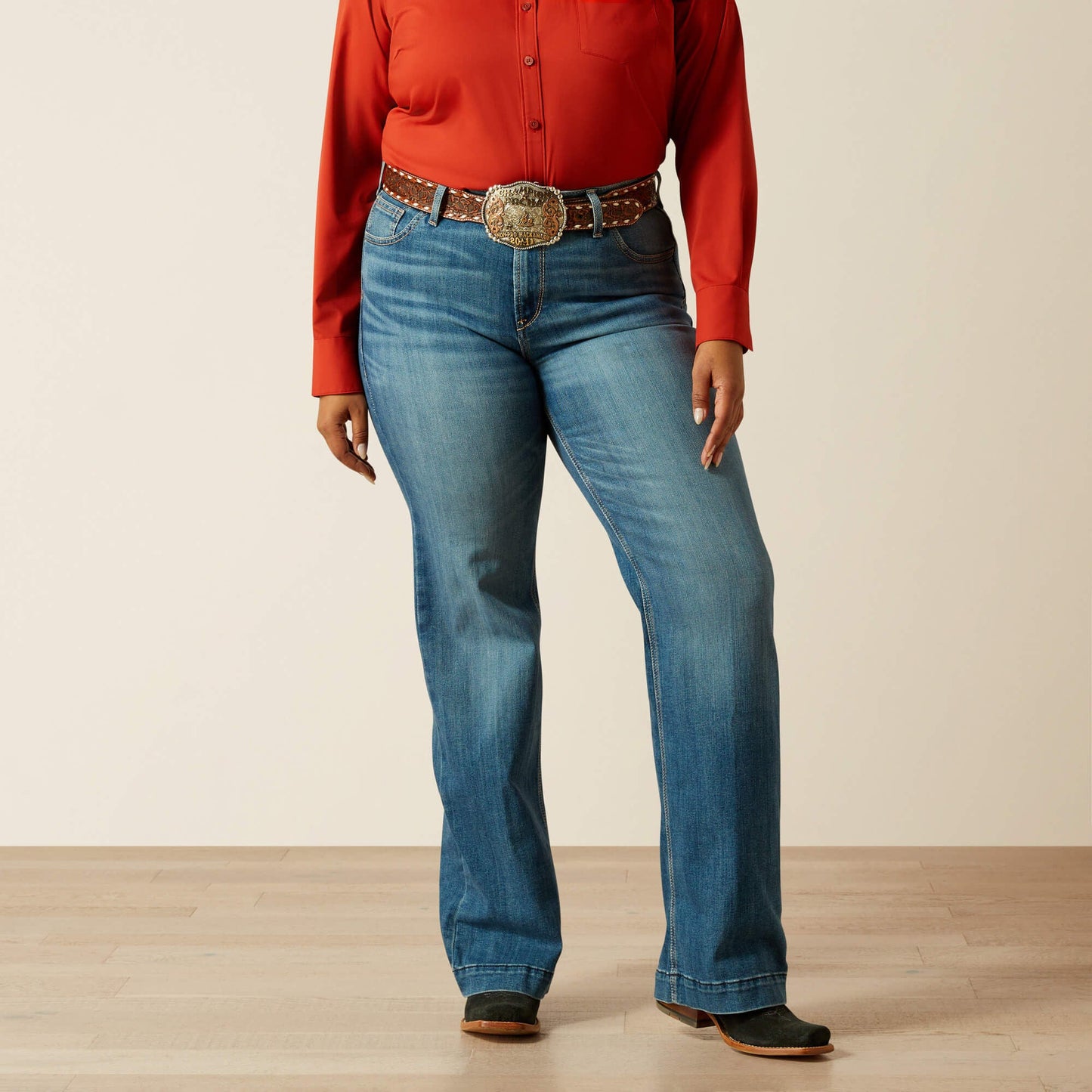Perfect Rise Isabelle Wide Trouser Jeans Women | Ariat outlet