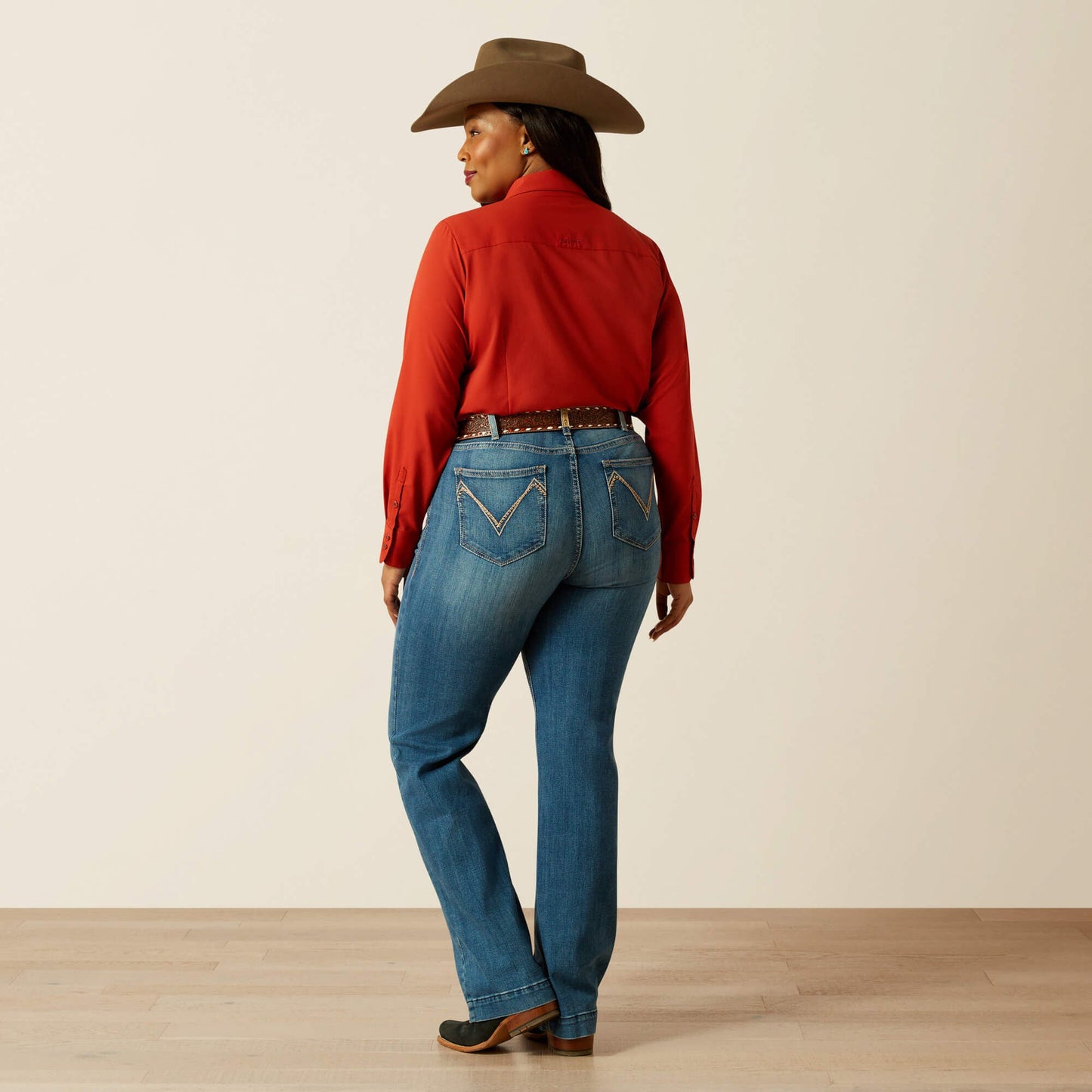 Perfect Rise Isabelle Wide Trouser Jeans Women | Ariat outlet