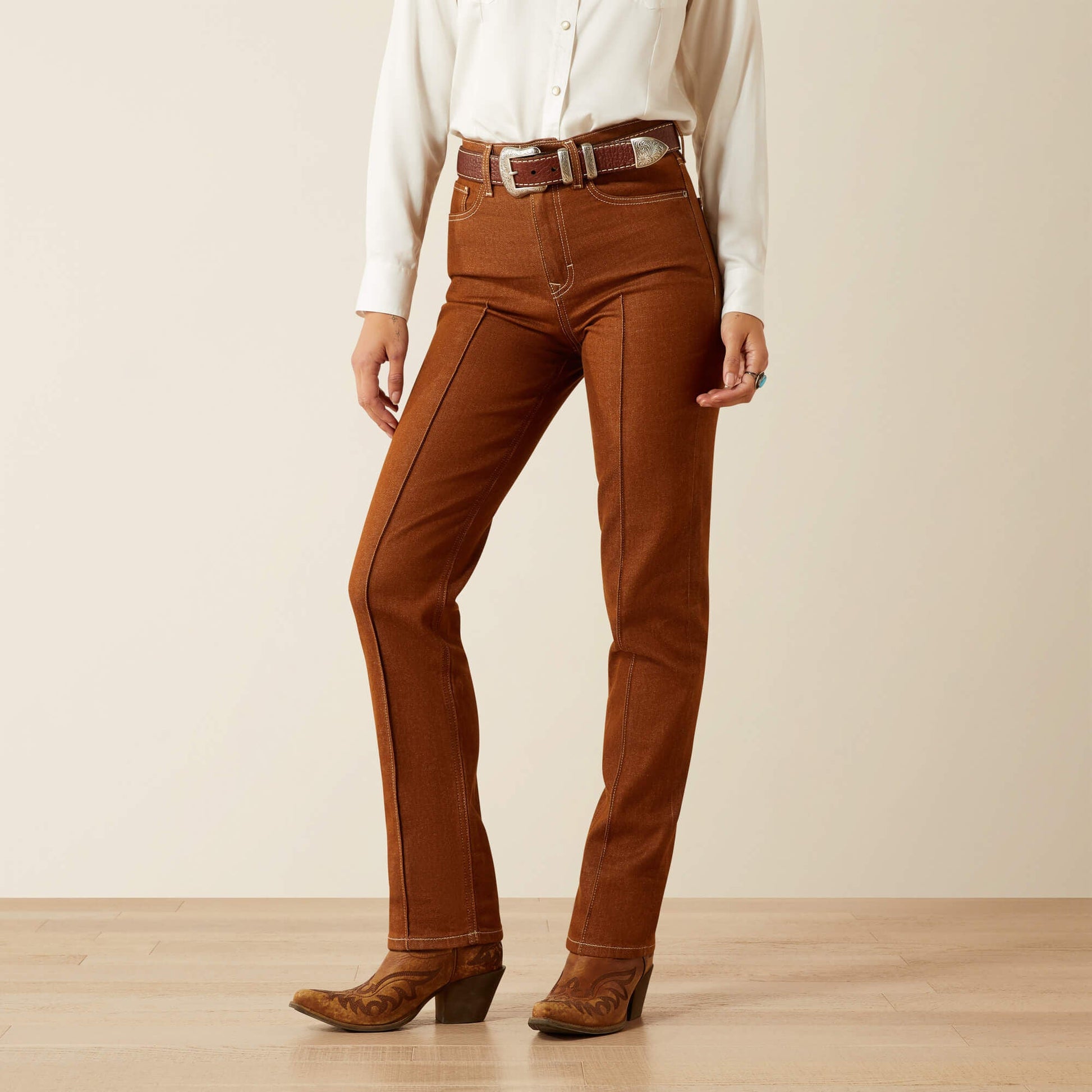 Ultra High Rise Relaxed Straight Leg Jean Women | Ariat sale