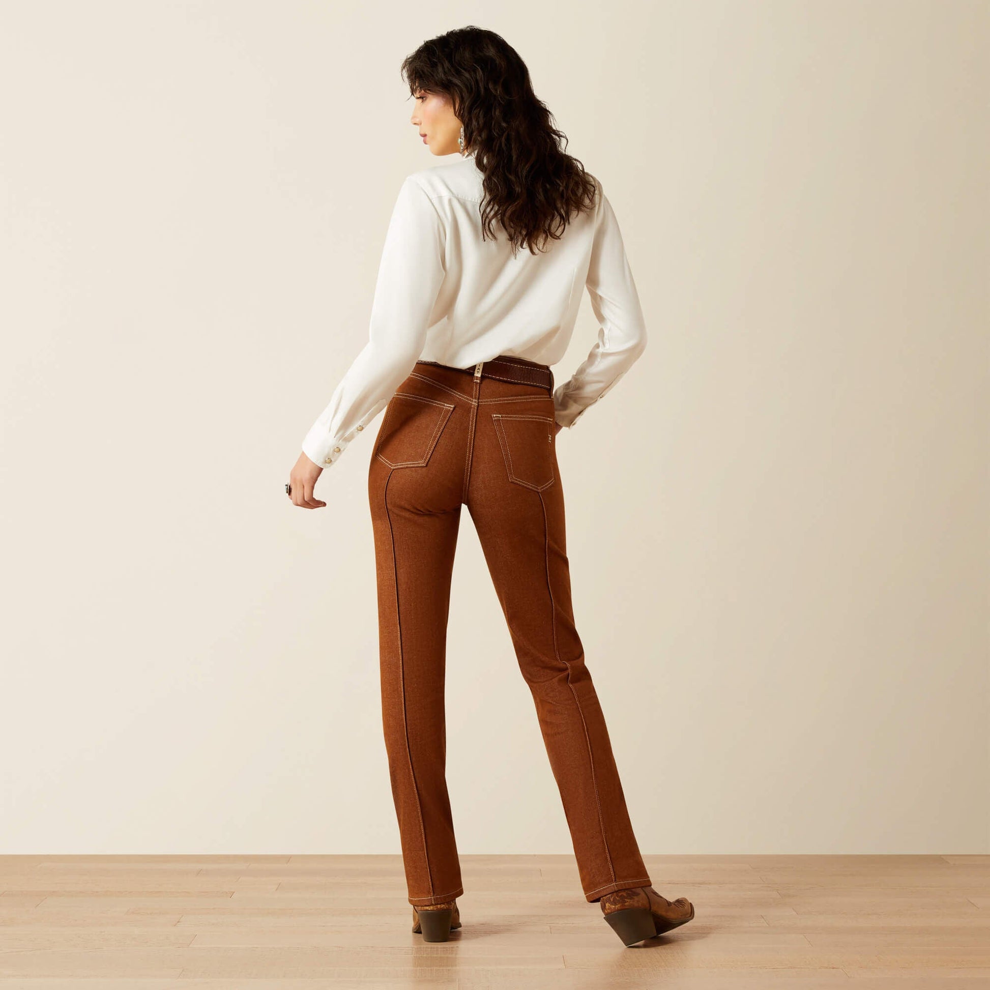 Ultra High Rise Relaxed Straight Leg Jean Women | Ariat sale