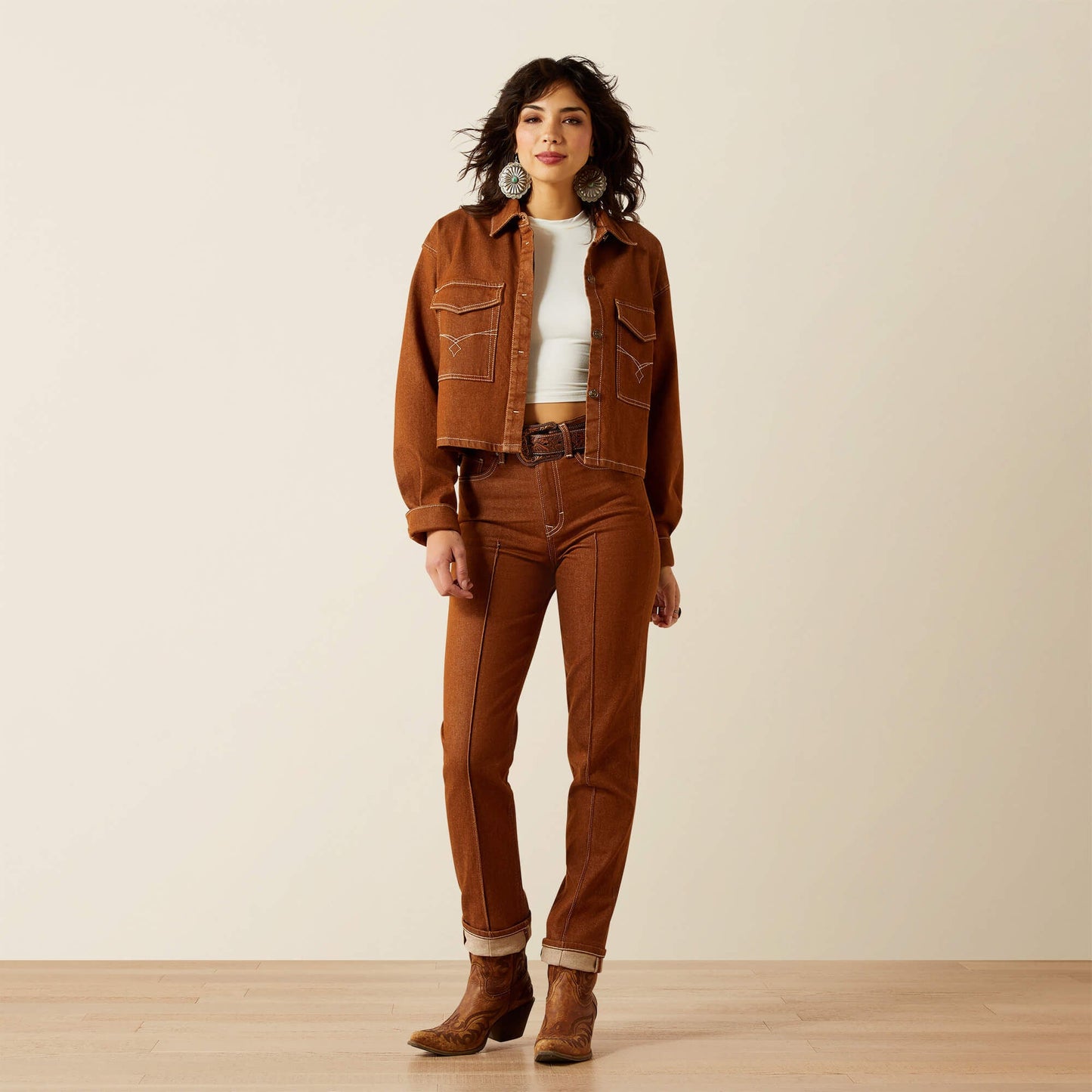 Ultra High Rise Relaxed Straight Leg Jean Women | Ariat sale