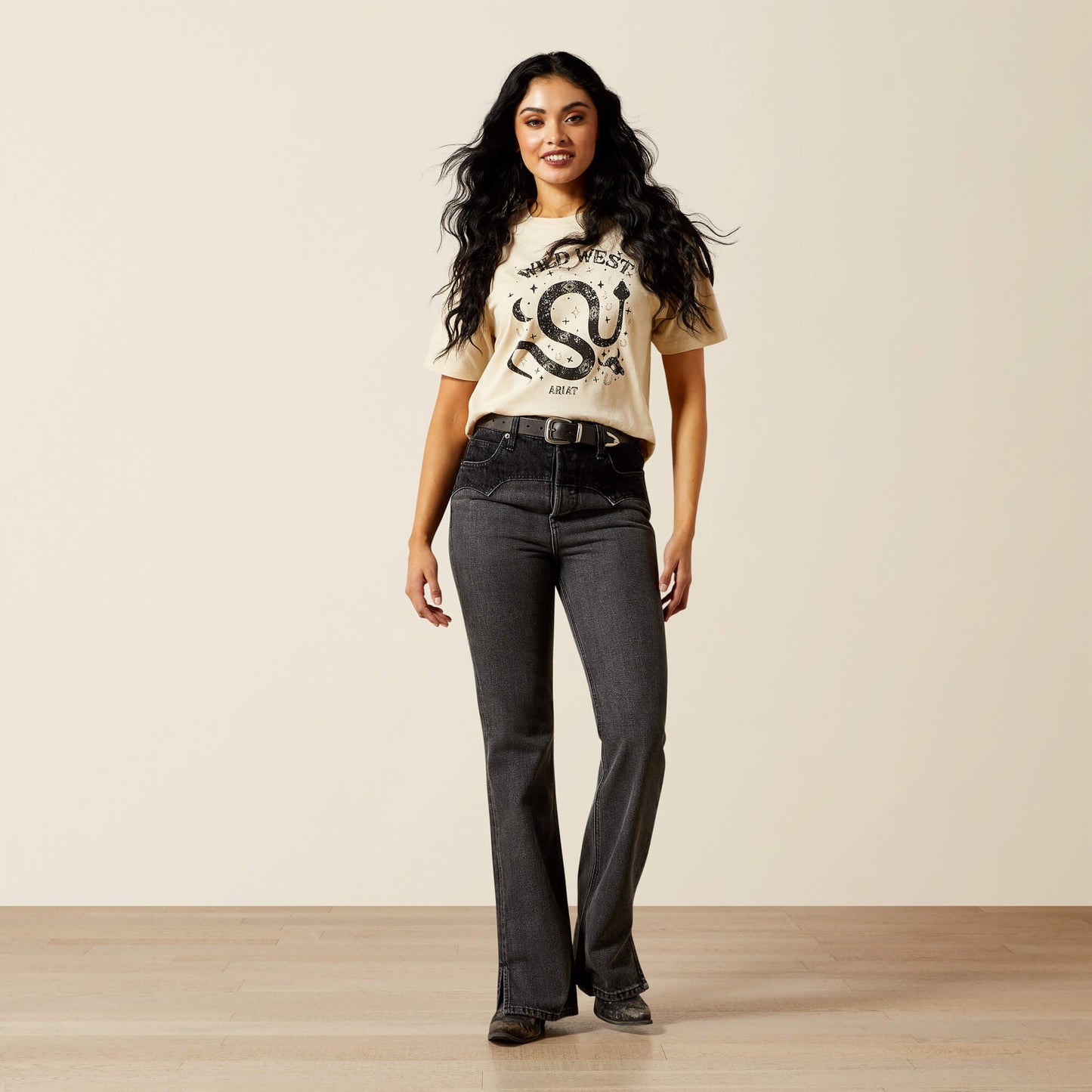 Ultra High Rise Cheyenne Yoke Tomboy Boot Cut Jean Women | Ariat on sale