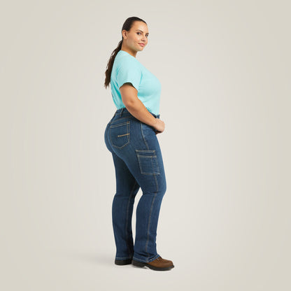 Rebar Work Flex Perfect Rise Riveter Boot Cut Jean Women | Ariat for sale