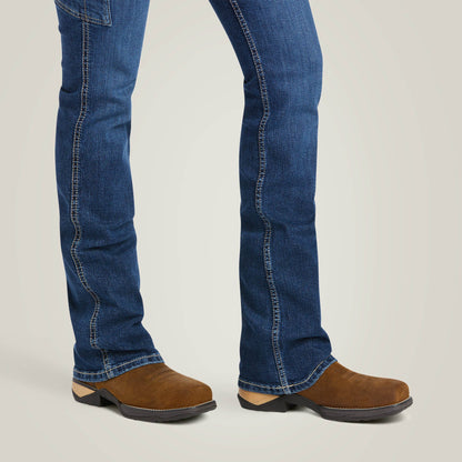 Rebar Work Flex Perfect Rise Riveter Boot Cut Jean Women | Ariat for sale