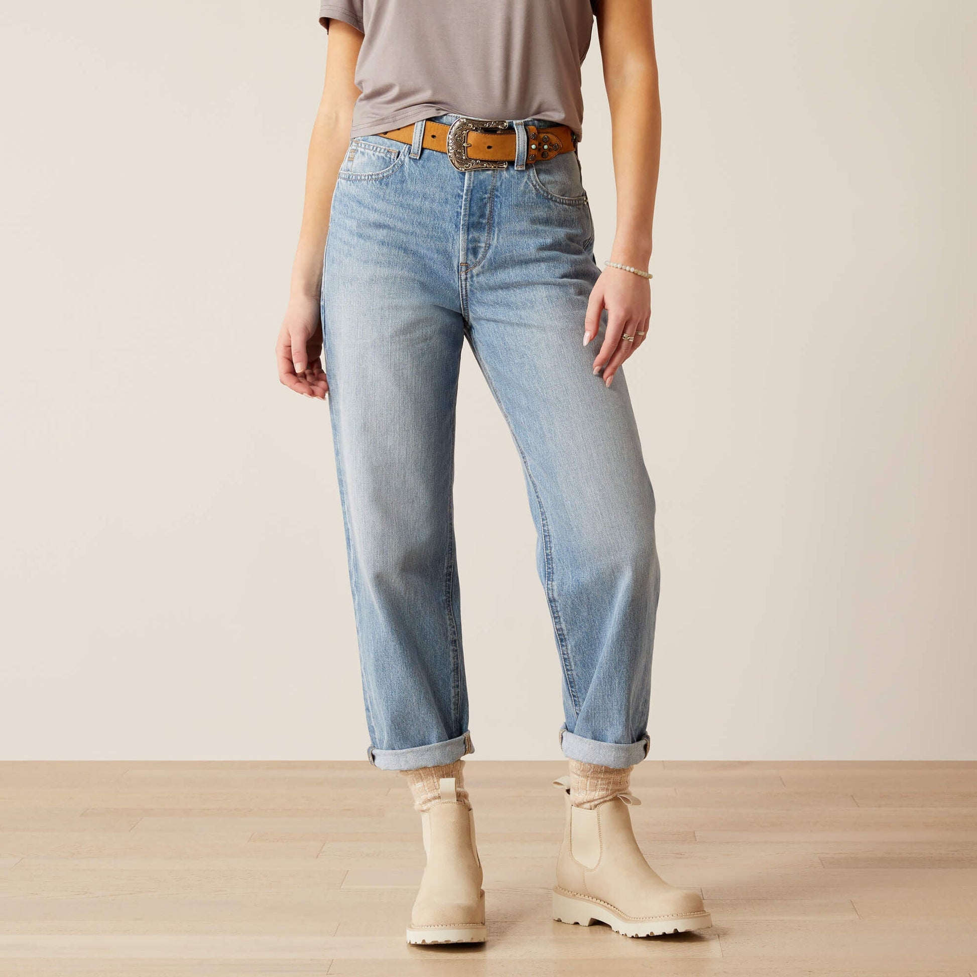 Ultra High Rise Tomboy Straight Leg Jeans Women | Ariat discount