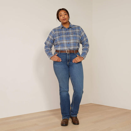 Rebar High Rise Riveter Straight Jean Women | Ariat online