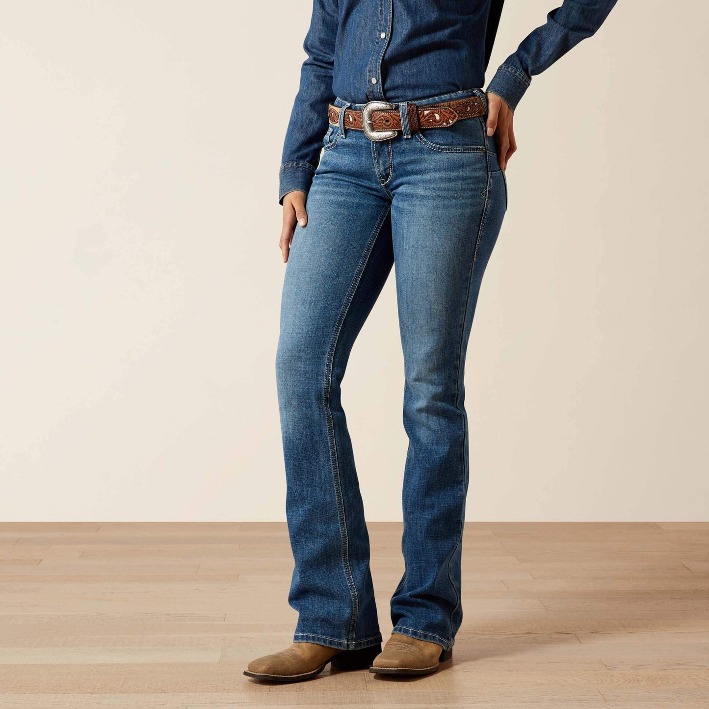 Mid Rise Aisha Boot Cut Jean Women | Ariat for sale