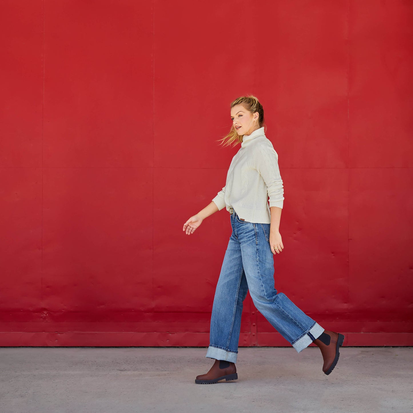 Ultra High Rise Tomboy Wide Jean Women | Ariat online