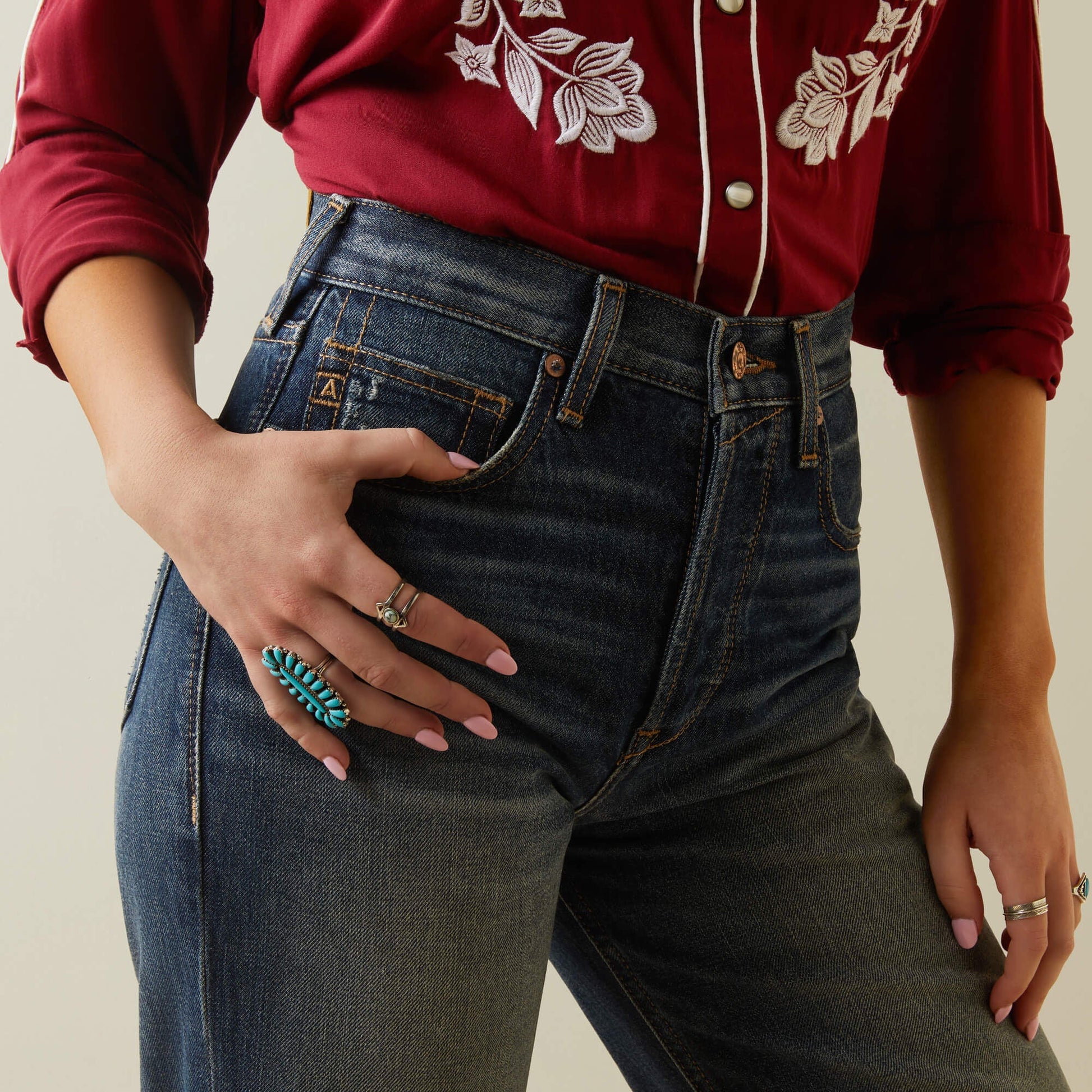 Ultra High Rise Tomboy Straight Jean Women | Ariat outlet
