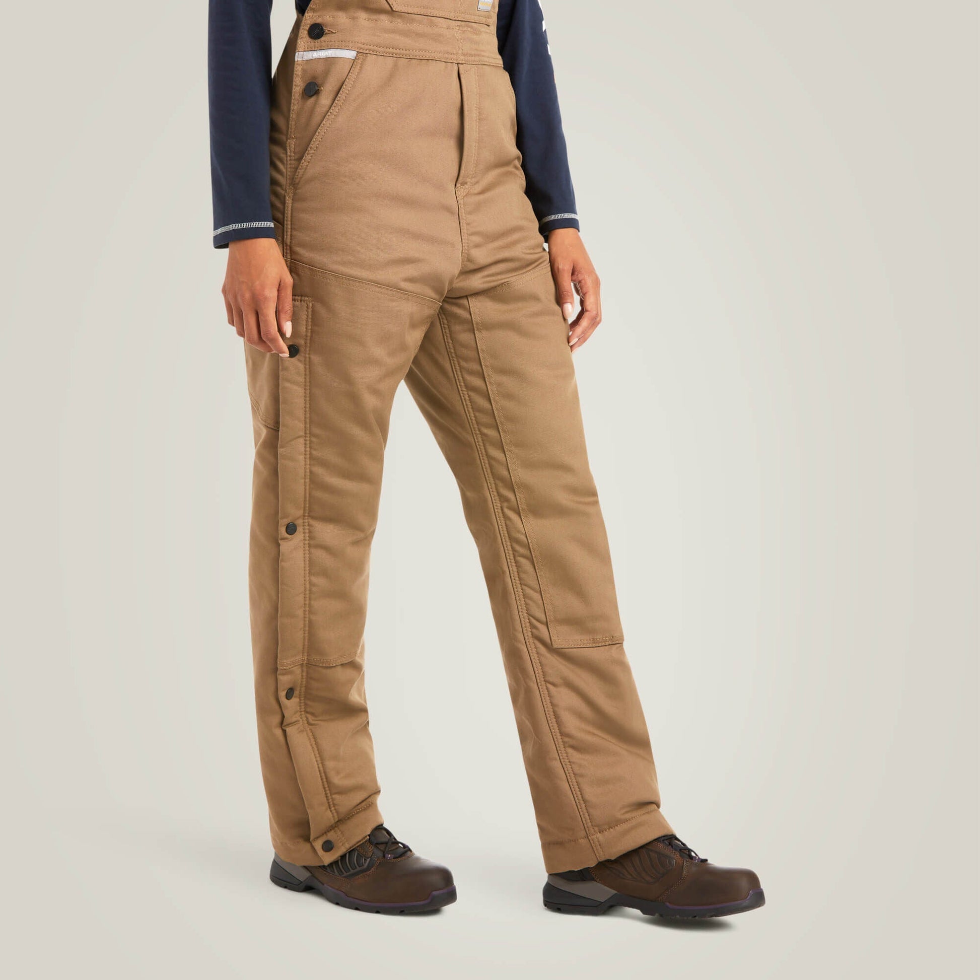 Rebar DuraCanvas Stretch Insulated Bib Women | Ariat online