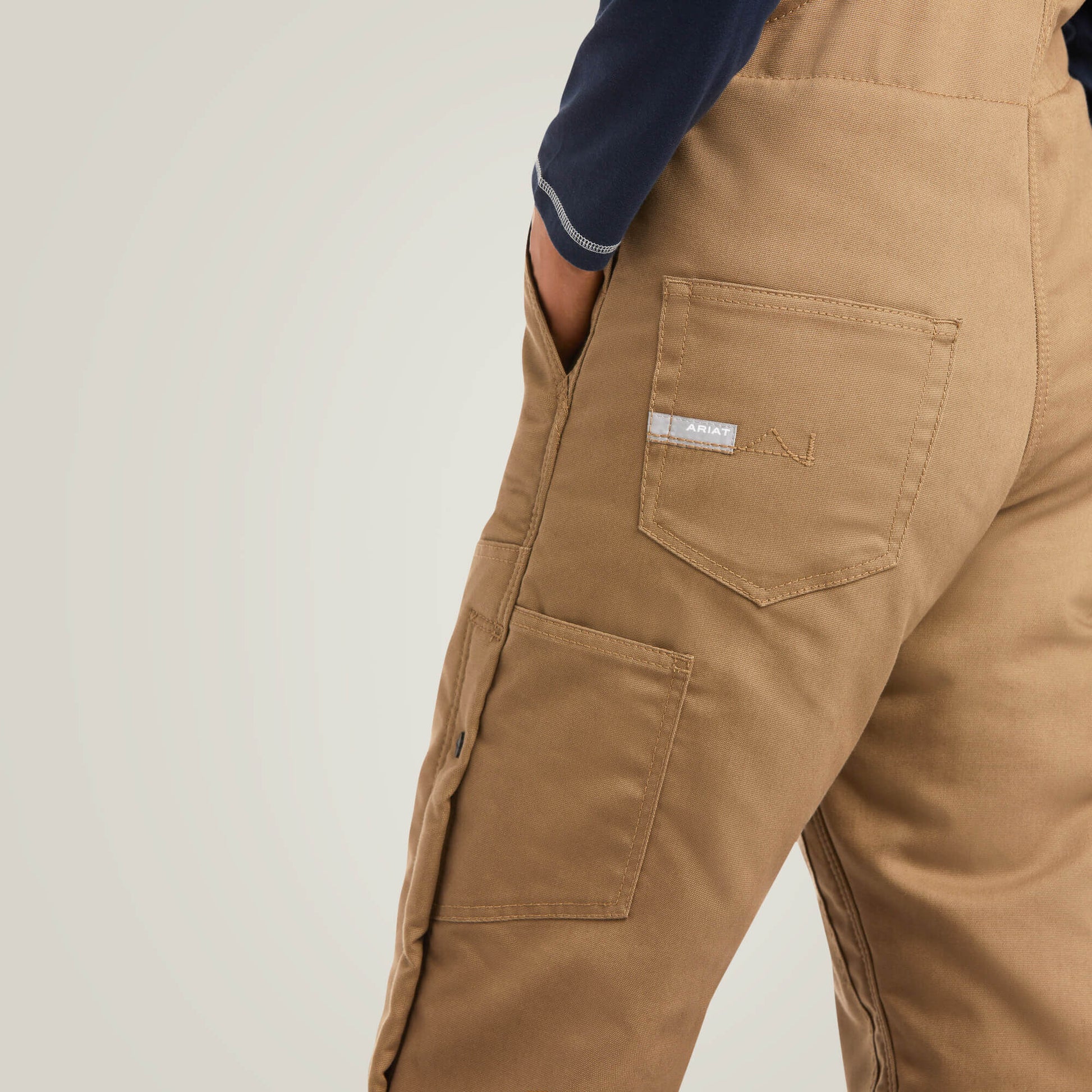 Rebar DuraCanvas Stretch Insulated Bib Women | Ariat online