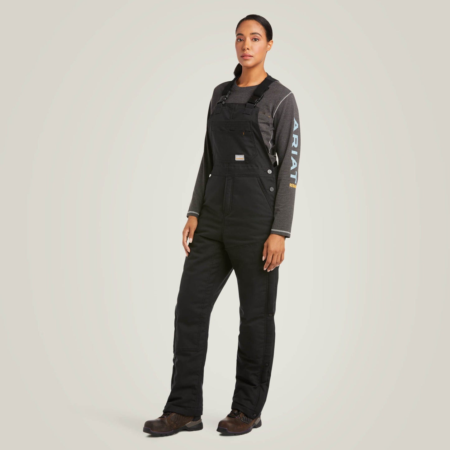 Rebar DuraCanvas Stretch Insulated Bib Women | Ariat on sale