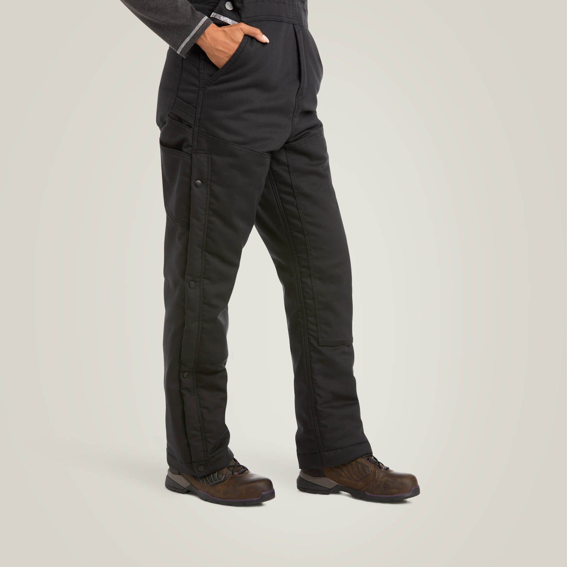 Rebar DuraCanvas Stretch Insulated Bib Women | Ariat on sale
