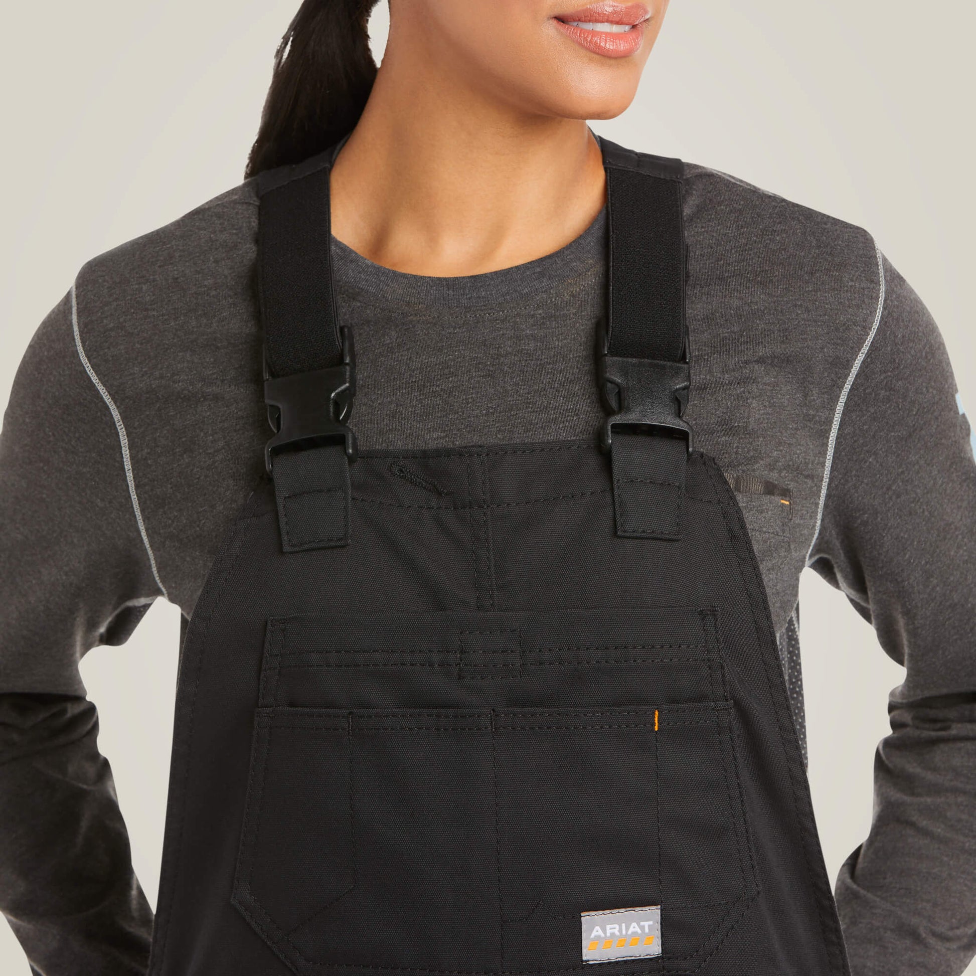 Rebar DuraCanvas Stretch Insulated Bib Women | Ariat on sale