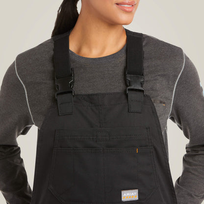 Rebar DuraCanvas Stretch Insulated Bib Women | Ariat on sale