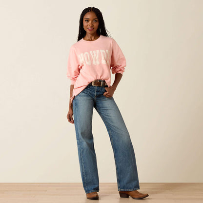 Canvas Oversized Long Sleeve T-Shirt Women | Ariat online