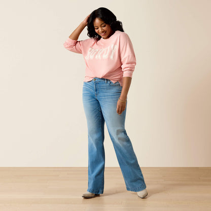 Canvas Oversized Long Sleeve T-Shirt Women | Ariat online