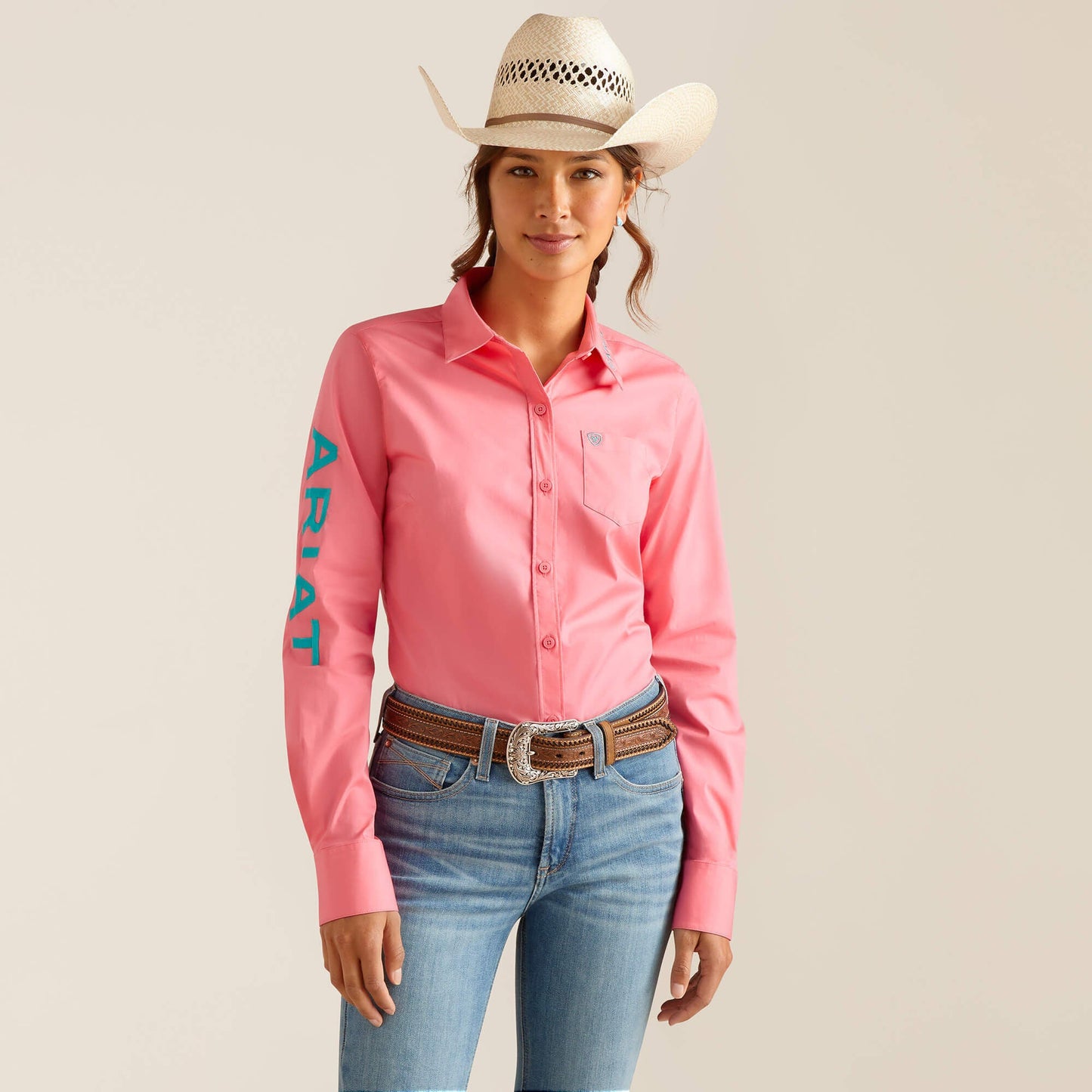 Team Kirby Stretch Shirt Women | Ariat sale