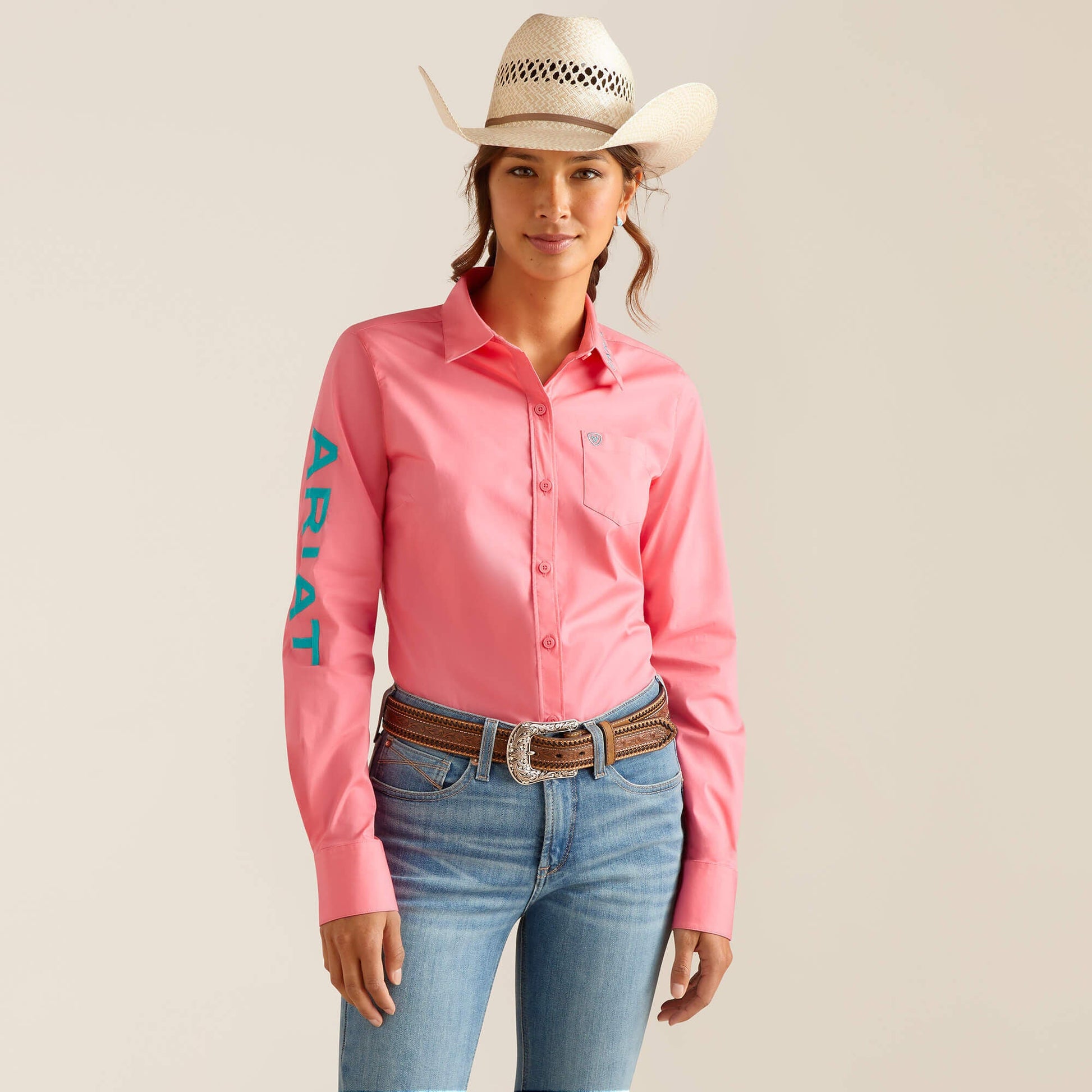 Team Kirby Stretch Shirt Women | Ariat sale
