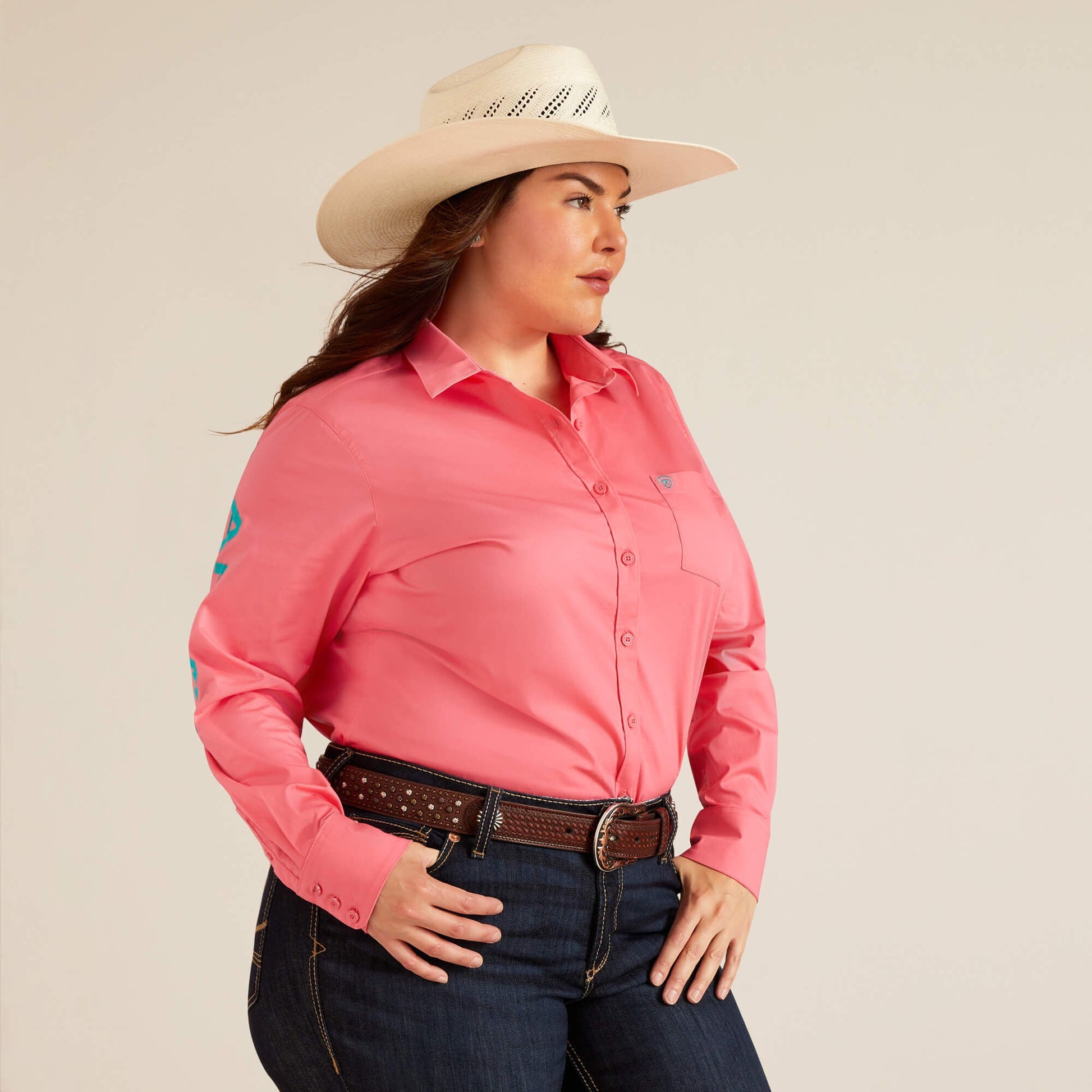 Team Kirby Stretch Shirt Women | Ariat sale