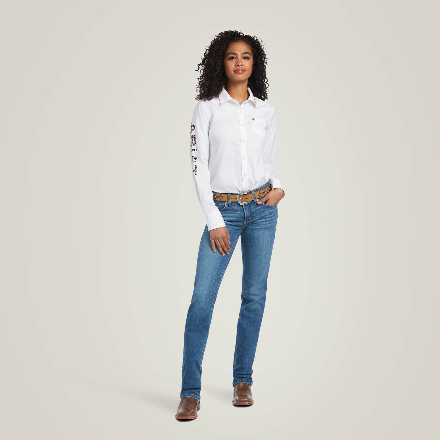 Team Kirby Stretch Shirt Women | Ariat for sale