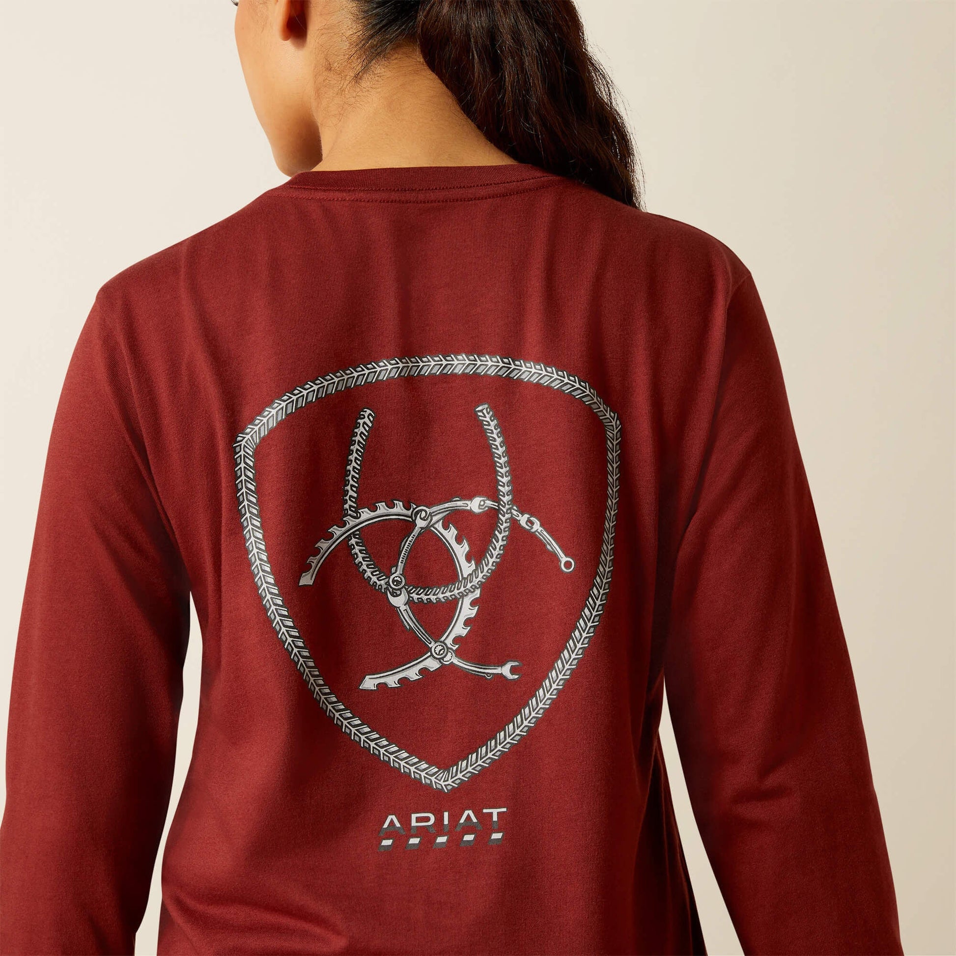 Rebar Cotton Strong Workshop Logo T-Shirt Women | Ariat outlet