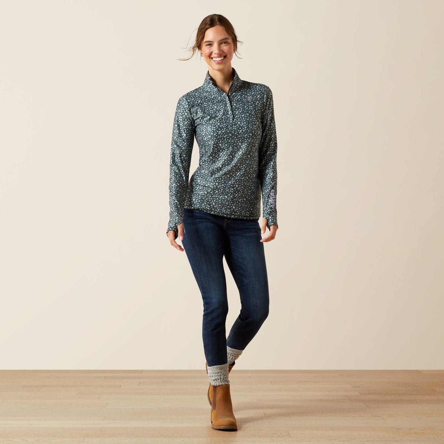 Lowell 3.0 1/4 Zip Baselayer Women | Ariat on sale