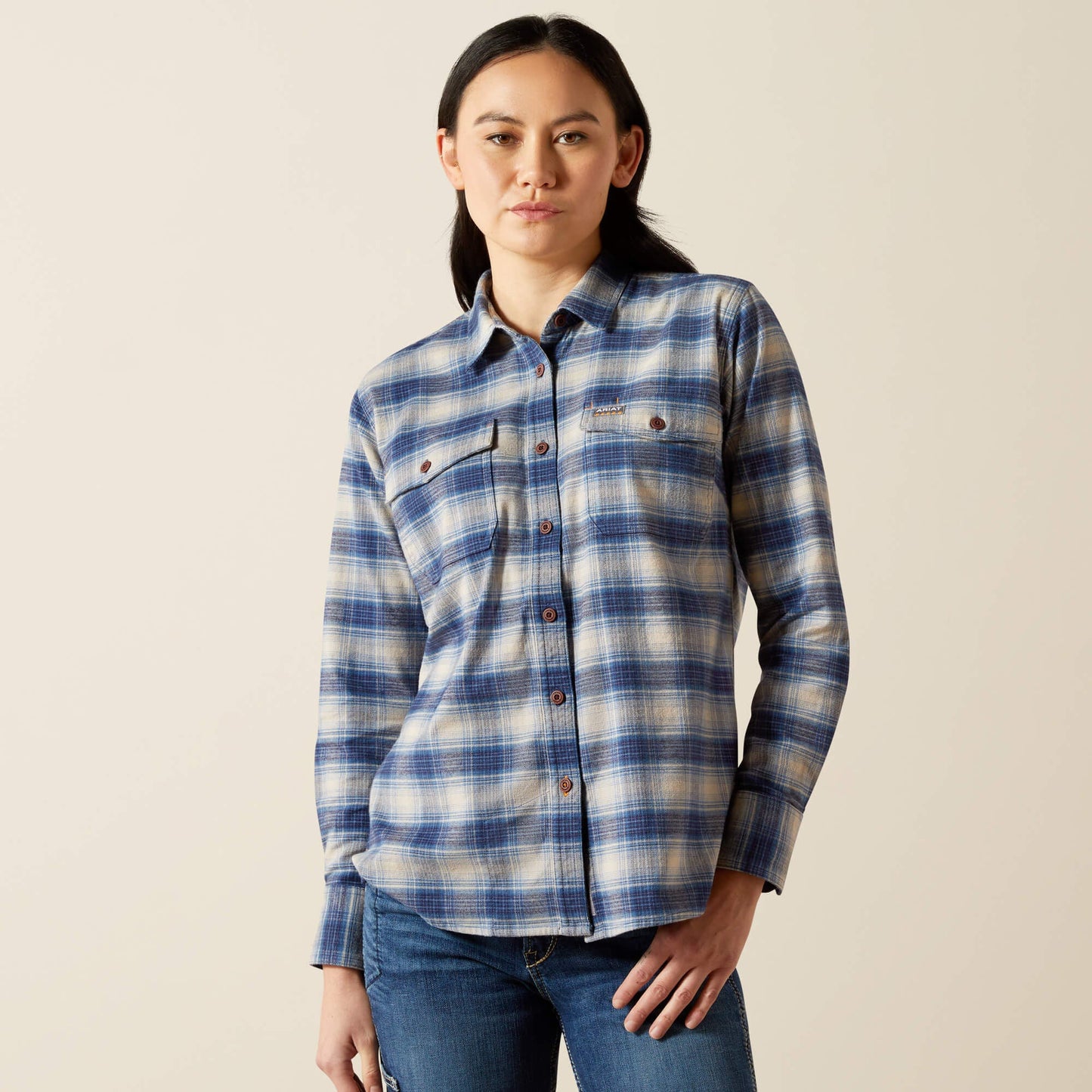Rebar Flannel DuraStretch Work Shirt Women | Ariat outlet