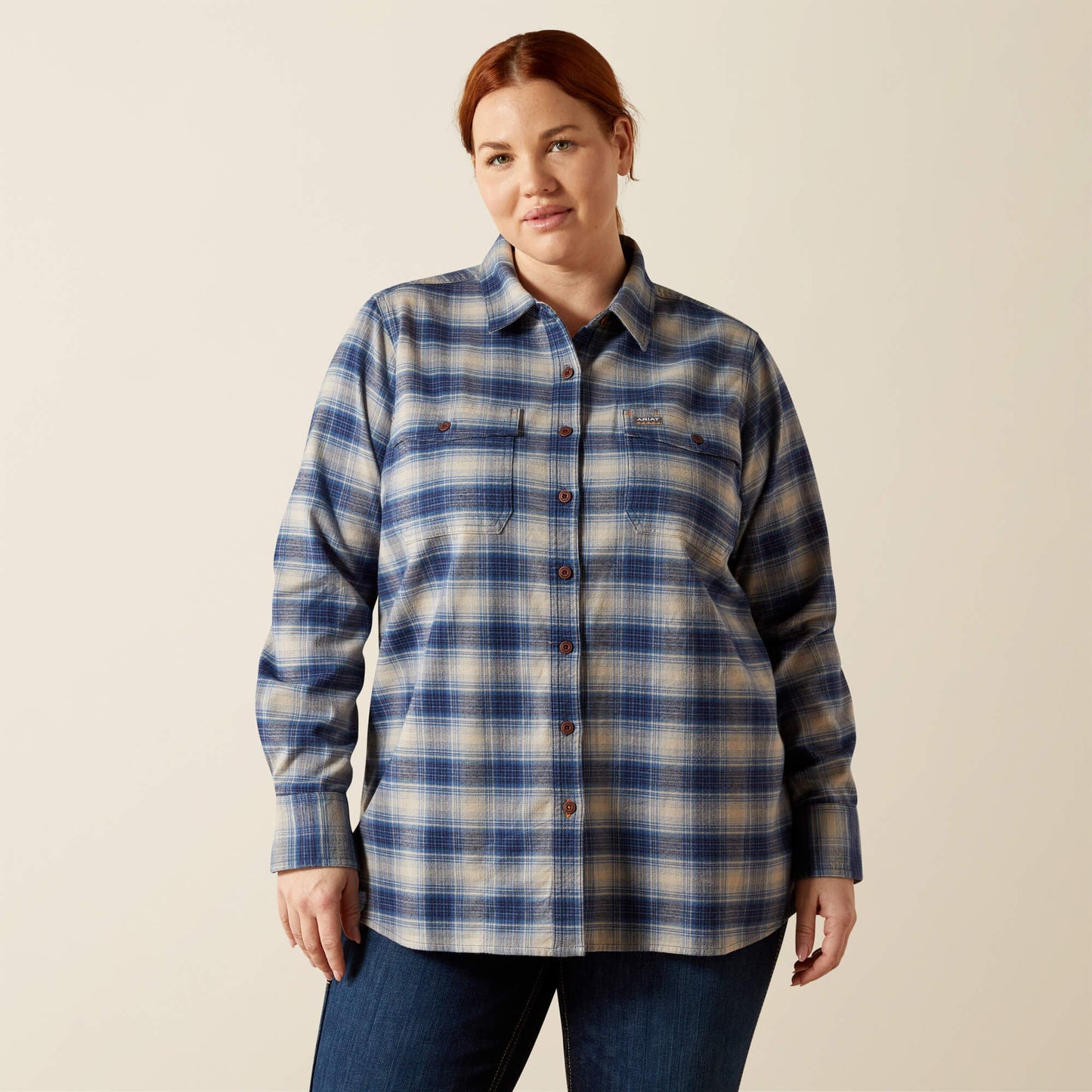 Rebar Flannel DuraStretch Work Shirt Women | Ariat outlet