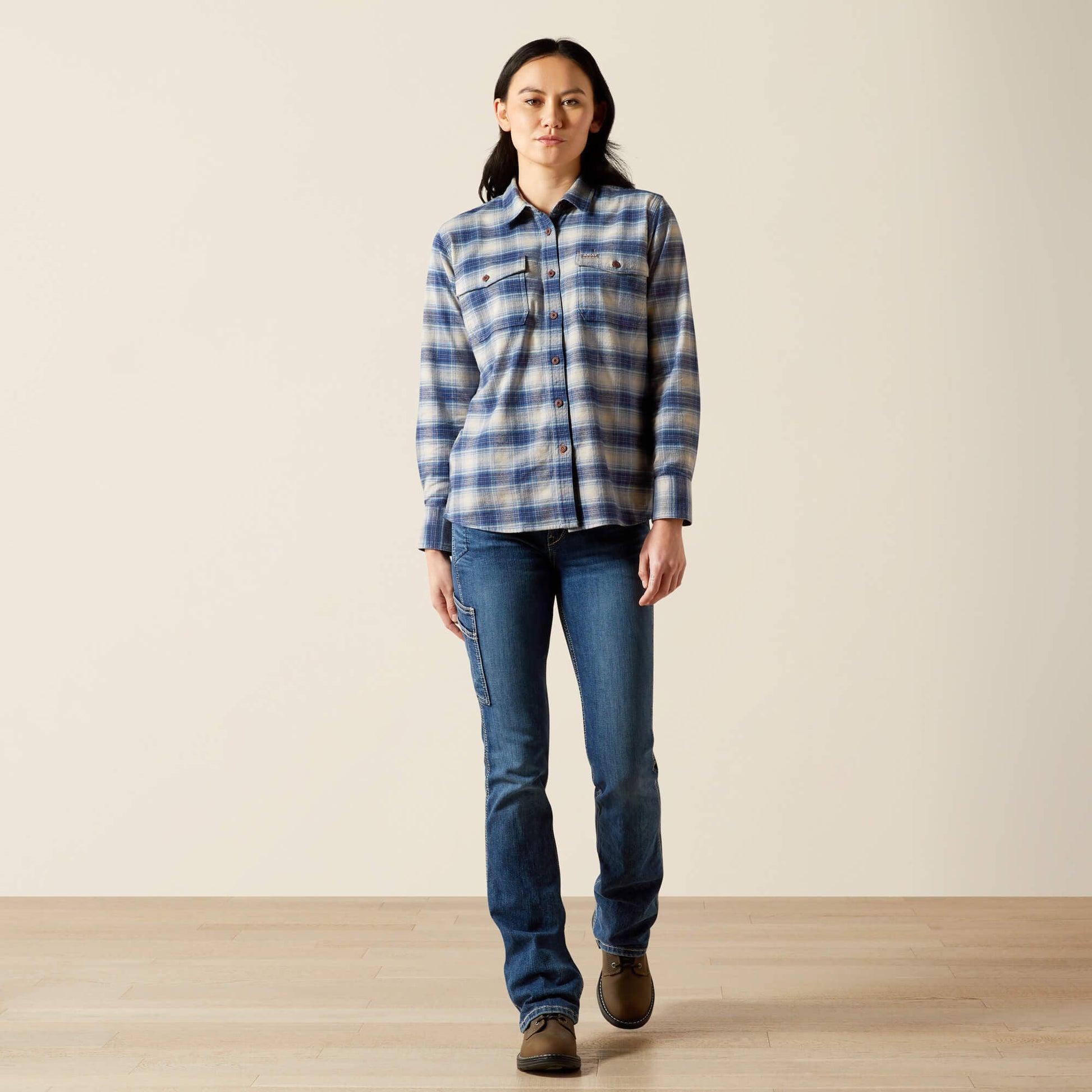Rebar Flannel DuraStretch Work Shirt Women | Ariat outlet