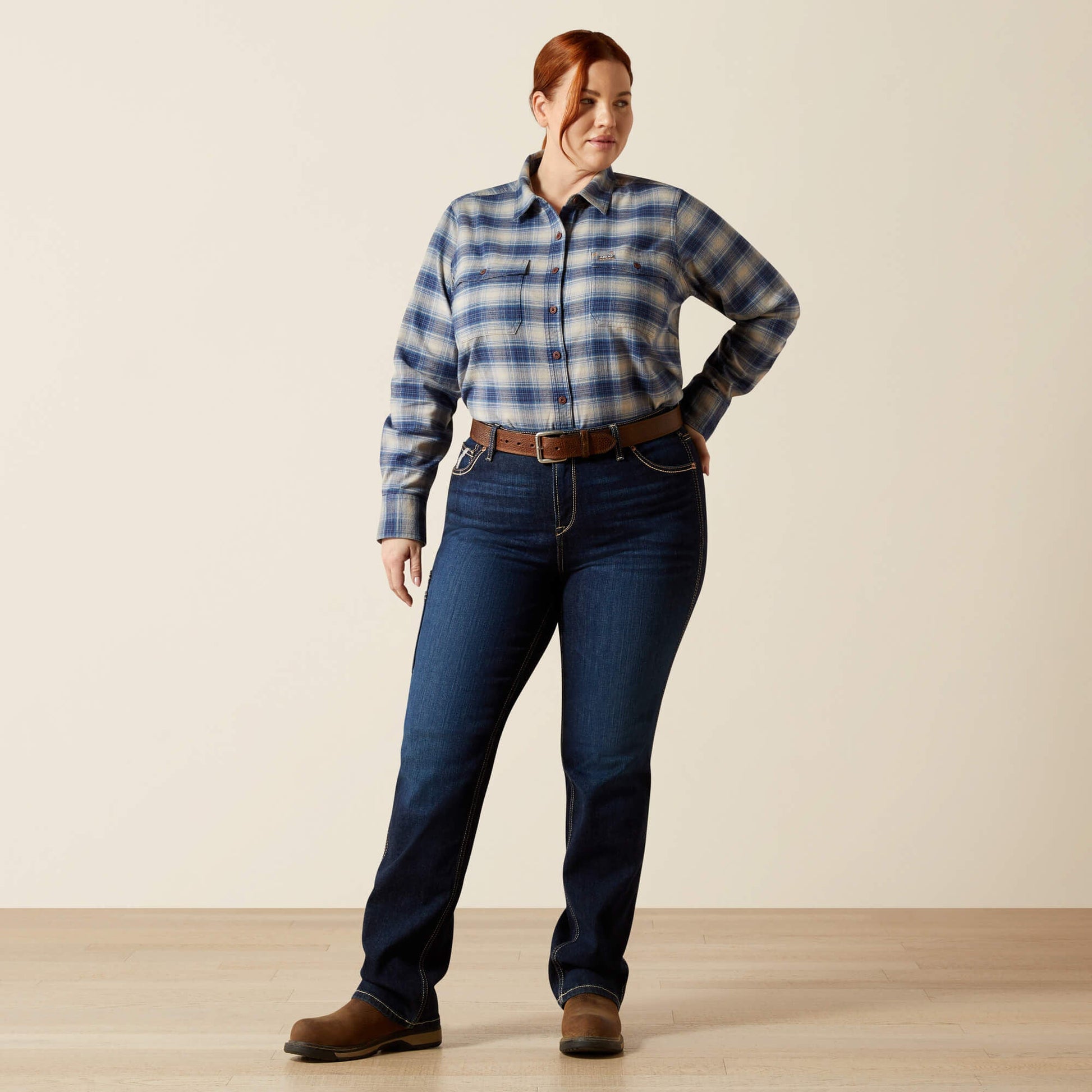 Rebar Flannel DuraStretch Work Shirt Women | Ariat outlet