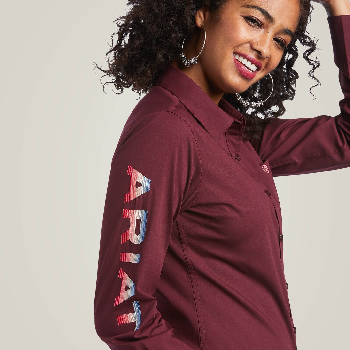 Team Kirby Stretch Shirt Women | Ariat on sale