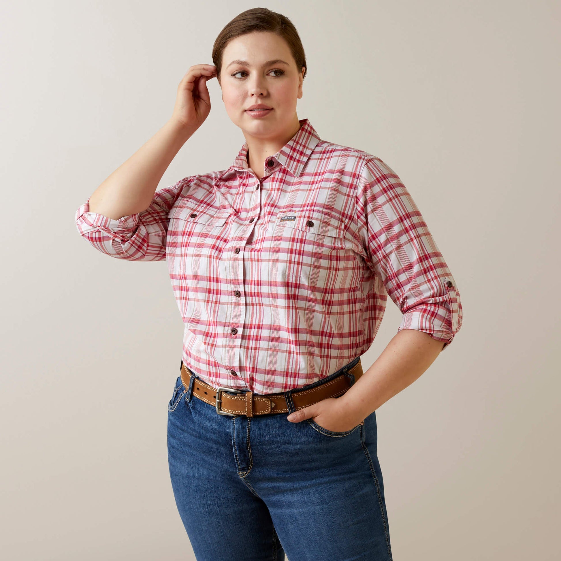 Rebar Made Tough DuraStretch Work Shirt Women | Ariat for sale